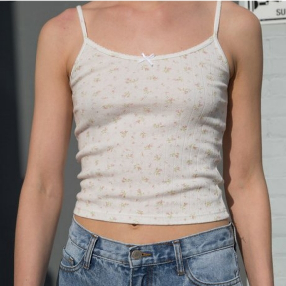 Brandy Melville Skylar Bow Tank - Picture 1 of 4